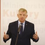 18.09.2019 Warszawa. Uroczystość wręczenia certyfikatu wpisu Krzemionek Opatowskich na listę UNESCO. Na zdjęciu: Jarosław Rusiecki - senator PiS / Jarosław Kubalski / Radio Kielce