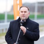 18.12.2019. Skarżysko-Kamienna. Otwarcie trasy S7. Na zdjęciu: poseł Marek Kwitek / Jarosław Kubalski / Radio Kielce