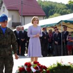 Michniów. Uroczystości w rocznicę pacyfikacji wsi przez Niemców. Na zdjęciu: Anna Krupka - wiceminister sportu / Jarosław Kubalski / Radio Kielce