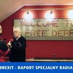 29.01.2020 Derry. John Kelly podczas rozmowy z Bartłomiejem Zapałą / Włodzimierz Batóg / Radio Kielce