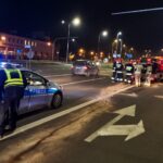 03.01.2020 Kielce. Wypadek na ul. Grunwaldzkiej / Piotr Kwaśniewski / Radio Kielce