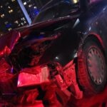 03.01.2020 Kielce. Wypadek na ul. Grunwaldzkiej / Piotr Kwaśniewski / Radio Kielce