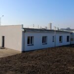 08.01.2020 Busko-Zdrój. Modernizacja stadionu miejskiego / Marta Gajda / Radio Kielce