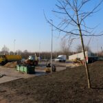 08.01.2020 Busko-Zdrój. Modernizacja stadionu miejskiego / Marta Gajda / Radio Kielce