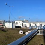 08.01.2020 Busko-Zdrój. Modernizacja stadionu miejskiego / Marta Gajda / Radio Kielce