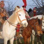 18.01.2020. Bodzentyn. Zakończenie Marszu Szlakiem Powstańców Styczniowych Suchedniów-Bodzentyn / Anna Głąb / Radio Kielce