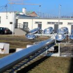 08.01.2020 Busko-Zdrój. Modernizacja stadionu miejskiego / Marta Gajda / Radio Kielce