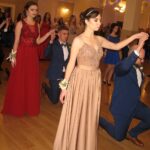 25.01.2020. Skarżysko. Studniówka II LO w Skarżysku i Zespołu Szkół Transportowo-Mechatronicznych / Anna Głąb / Radio Kielce