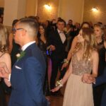 25.01.2020. Skarżysko. Studniówka II LO w Skarżysku i Zespołu Szkół Transportowo-Mechatronicznych / Anna Głąb / Radio Kielce