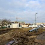 08.01.2020 Busko-Zdrój. Modernizacja stadionu miejskiego / Marta Gajda / Radio Kielce