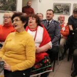 08.01.2020. Pińczów. Kolędowanie w Muzeum Regionalnym / Marta Gajda / Radio Kielce