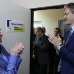 18.01.2020. Pińczów. Otwarcie biura eurodeputowanego Adama Jarubasa / Marta Gajda / Radio Kielce