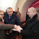 19.01.2020. Szczaworyż. Spotkanie opłatkowo-noworoczne Prawa i Sprawiedliwości. Na zdjęciu od prawej Jan Bartosik - pełnomocnik powiatowy PiS w Busku-Zdroju / Marta Gajda / Radio Kielce