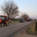 23.01.2020. Sielec Biskupi. Akcja protestacyjna przeciwko planom budowy biogazowni / Marta Gajda / Radio Kielce