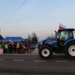 23.01.2020. Sielec Biskupi. Akcja protestacyjna przeciwko planom budowy biogazowni / Marta Gajda / Radio Kielce