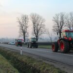 23.01.2020. Sielec Biskupi. Akcja protestacyjna przeciwko planom budowy biogazowni / Marta Gajda / Radio Kielce