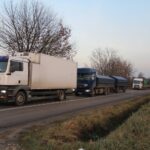 23.01.2020. Sielec Biskupi. Akcja protestacyjna przeciwko planom budowy biogazowni / Marta Gajda / Radio Kielce