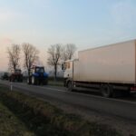 23.01.2020. Sielec Biskupi. Akcja protestacyjna przeciwko planom budowy biogazowni / Marta Gajda / Radio Kielce