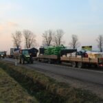 23.01.2020. Sielec Biskupi. Akcja protestacyjna przeciwko planom budowy biogazowni / Marta Gajda / Radio Kielce