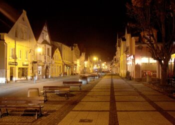 Ustka. Ulica Marynarki Polskiej / Robert Felczak / Radio Kielce