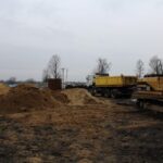 31.01.2020 Kazimierza Wielka. Modernizacja miejskiego placu targowego / Marta Gajda / Radio Kielce