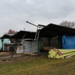 31.01.2020 Kazimierza Wielka. Modernizacja miejskiego placu targowego / Marta Gajda / Radio Kielce