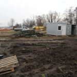 31.01.2020 Kazimierza Wielka. Modernizacja miejskiego placu targowego / Marta Gajda / Radio Kielce