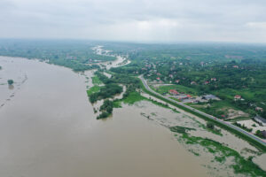 Sandomierz. Skutki ulewnych deszczy / Jarosław Kubalski / Radio Kielce