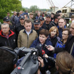 Zawichost. Wizyta wicepremier Beaty Szydło i ministra Mariusza Błaszczaka / Jarosław Kubalski / Radio Kielce