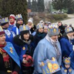 06.01.2020 Obrazów. Orszak Trzech Króli / Grażyna Szlęzak-Wójcik / Radio Kielce