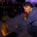 25.01.2020. Studio Radia Kielce. Koncert zespołu Letko. Na zdjęciu (z prawej): Paweł Solarz - Radio Kielce / Piotr Kwaśniewski / Radio Kielce