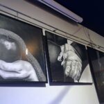 12.01.2020 Sandomierz. Wystawa rysunku Daniela Parchety pt. „Zwierciadło mojej duszy” / Grażyna Szlęzak-Wójcik / Radio Kielce