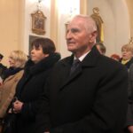 19.01.2020. Zawichost. 157. rocznica wybuchu powstania styczniowego. Na zdjęciu od lewej burmistrz Katarzyna Kondziołka,Edyta Rębiś - przewodnicząca Rady Miasta, Marek Jońca - członek zarządu województwa świętokrzyskiego / Grażyna Szlęzak-Wójcik / Radio Kielce