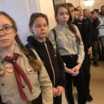 25.01.2020. Wiązownica-Kolonia. Marszu Szlakiem Powstania Styczniowego / Grażyna Szlęzak-Wójcik / Radio Kielce