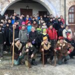 25.01.2020. Wiązownica-Kolonia. Marszu Szlakiem Powstania Styczniowego / Grażyna Szlęzak-Wójcik / Radio Kielce