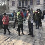 25.01.2020. Wiązownica-Kolonia. Marszu Szlakiem Powstania Styczniowego / Grażyna Szlęzak-Wójcik / Radio Kielce