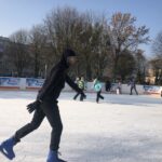 26.01.2020. Sandomierz. Ferie na lodowisku / Grażyna Szlęzak-Wójcik / Radio Kielce