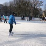 26.01.2020. Sandomierz. Ferie na lodowisku / Grażyna Szlęzak-Wójcik / Radio Kielce