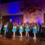 26.01.2020 Sandomierz. Koncert kolęd i hymnów prawosławnych. Chór Rodzinny Parafii Przymonasterskiej Zwiastowania Najświętszej Marii Panny w Supraślu / Grażyna Szlęzak-Wójcik / Radio Kielce