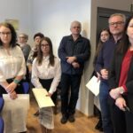 30.01.2020. Sandomierz. Stypendyści Prezesa Rady Ministrów dla uczniów z powiatu sandomierskiego / Grażyna Szlęzak-Wójcik / Radio Kielce