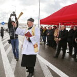 14.01.2019 Chmielnik. Otwarcie północnej obwodnicy miasta / Jarosław Kubalski / Radio Kielce