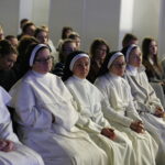 26.01.2019 Kielce połączyły się duchowo z Panamą, gdzie odbywają się Światowe Dni Młodzieży. Msza w hali Targów Kielce / Jarosław Kubalski / Radio Kielce