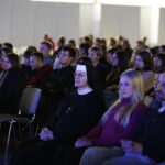 26.01.2019 Kielce połączyły się duchowo z Panamą, gdzie odbywają się Światowe Dni Młodzieży. Msza w hali Targów Kielce / Jarosław Kubalski / Radio Kielce