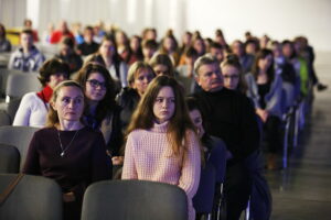 26.01.2019 Kielce połączyły się duchowo z Panamą, gdzie odbywają się Światowe Dni Młodzieży. Msza w hali Targów Kielce / Jarosław Kubalski / Radio Kielce