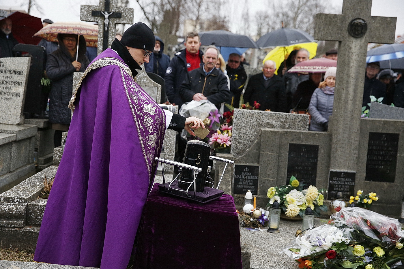09.03.2019 Kielce. Pogrzeb Ryszarda Mikurdy / Jarosław Kubalski / Radio Kielce