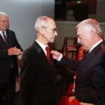 12.05.2019 Kielce. WDK. 10 lecie istnienia audycji Polskiego Radia Kielce "Moc Historii". Magdalena Sitek oraz 12.05.2019 Kielce. WDK. 10 lecie istnienia audycji Polskiego Radia Kielce "Moc Historii". Twórcy audycji Tomasz Tamborski, Cezary Jastrzębski i Bohdan Gumowski odebrali z rąk posła Krzysztofa Lipca i marszałka Andrzeja Bętkowskiego medale Gloria Artis / Jarosław Kubalski / Radio Kielce