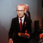 12.05.2019 Kielce. WDK. 10 lecie istnienia audycji Polskiego Radia Kielce "Moc Historii". Magdalena Sitek oraz 12.05.2019 Kielce. WDK. 10 lecie istnienia audycji Polskiego Radia Kielce "Moc Historii". Twórcy audycji Tomasz Tamborski, Cezary Jastrzębski i Bohdan Gumowski odebrali z rąk posła Krzysztofa Lipca i marszałka Andrzeja Bętkowskiego medale Gloria Artis / Jarosław Kubalski / Radio Kielce