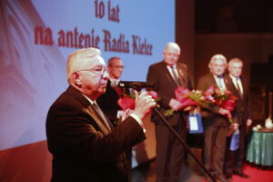 12.05.2019 Kielce. WDK. 10 lecie istnienia audycji Polskiego Radia Kielce "Moc Historii". Poseł Krzysztof Lipiec / Jarosław Kubalski / Radio Kielce