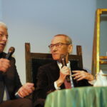 12.05.2019 Kielce. WDK. 10 lecie istnienia audycji Polskiego Radia Kielce "Moc Historii". Cezary Jastrzębski i Bohdan Gumowski / Jarosław Kubalski / Radio Kielce