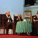 12.05.2019 Kielce. WDK. 10 lecie istnienia audycji Polskiego Radia Kielce "Moc Historii". Cezary Jastrzębski, Bohdan Gumowski i Magdalena Sitek / Jarosław Kubalski / Radio Kielce